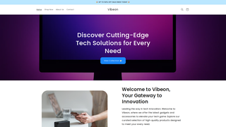Thumbnail of vibeontech.com