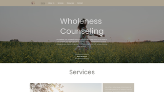 Thumbnail of wholenesscounselingllc.com