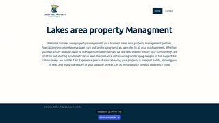 Thumbnail of lakesarea-management.com