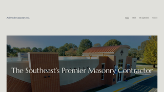Thumbnail of aderholtmasonry.com