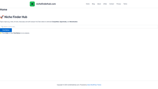 Thumbnail of nichefinderhub.com