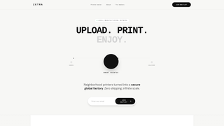 Screenshot of zetra.biz