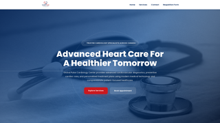 Screenshot of globalpulsecardiology.com