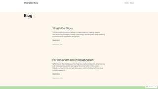 Thumbnail of whats-our-story.com