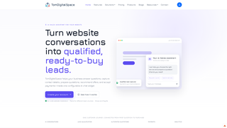 Screenshot of tomdigitalspace.com