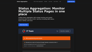 Thumbnail of statusaggregation.com