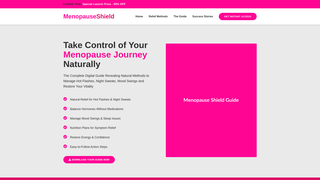 Thumbnail of menopauseshield.com