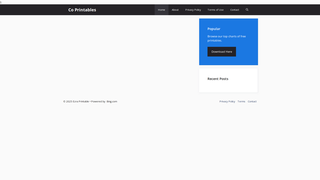 Thumbnail of coprintables.com