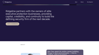 Screenshot of ridgelineprotect.com