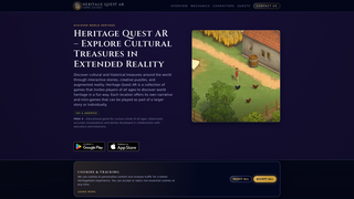 Screenshot of heritagegam.com