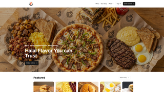Screenshot of sunshinehalal.com