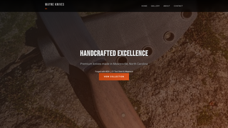Thumbnail of wayneknives.com