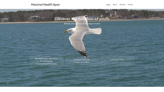 Thumbnail of maximalhealthspan.com