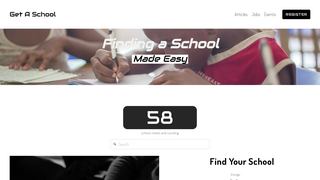 Thumbnail of getaschool.org