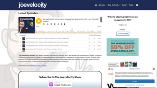 Thumbnail of joevelocityshow.com