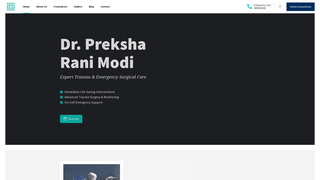 Thumbnail of drprekshatraumasurgeon.com