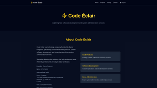 Thumbnail of codeeclair.com