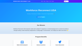 Thumbnail of workforcereconnect.org