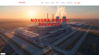 Thumbnail of novorapolymers.com