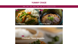 Thumbnail of yummycraze.com