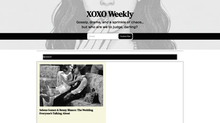 Thumbnail of xoxoweekly.com