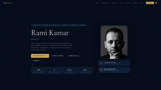 Screenshot of ramikamar.com