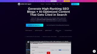 Screenshot of airagseo.com