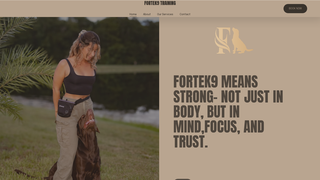 Thumbnail of fortek9dogtraining.com