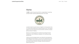 Thumbnail of londonacupunctureclinic.com