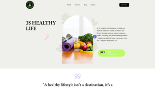 Thumbnail of 3shealthylifewellnes.com