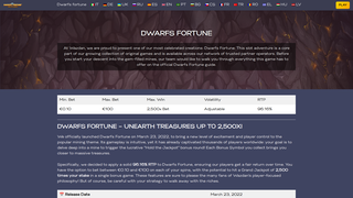 Thumbnail of dwarfsfortune.com