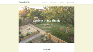 Thumbnail of thegardenvibe.com