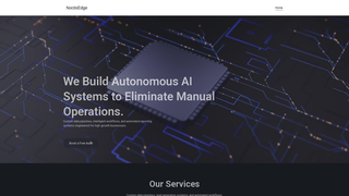 Screenshot of noctisedge-ai.com