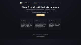 Thumbnail of privateaifriend.com