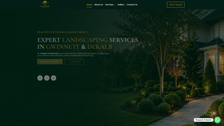 Screenshot of yasperlandscape.com