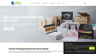 Screenshot of ydxpackage.com