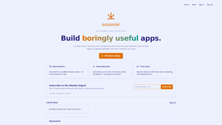 Thumbnail of saassier.com
