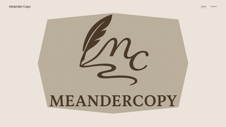 Thumbnail of meandercopy.com