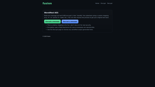 Thumbnail of fusionencode.com