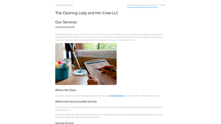 Thumbnail of thecleaningladycrew.com