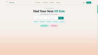 Screenshot of nphiring.com