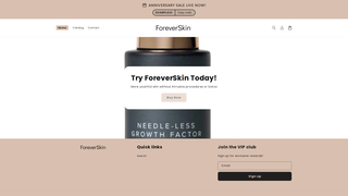 Thumbnail of tryforeverskin.com