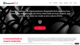 Thumbnail of respectfulkink.com