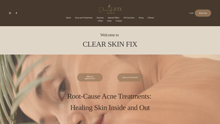 Thumbnail of clearskinfix.com