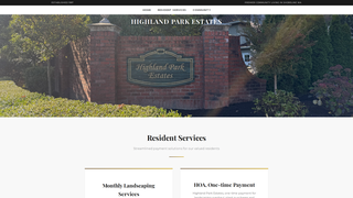 Thumbnail of highlandparkestateshoa.com