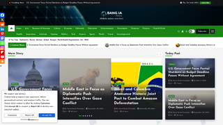 Thumbnail of bangianews.com