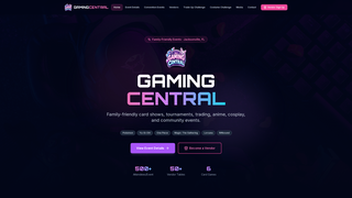 Screenshot of gamingcentral.net