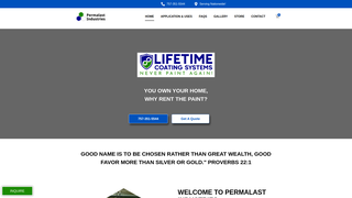 Thumbnail of permalastindustries.com