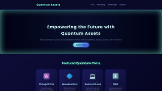 Thumbnail of quantum-stellar.net