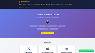 Screenshot of ernestembassydigitalsolutions.com